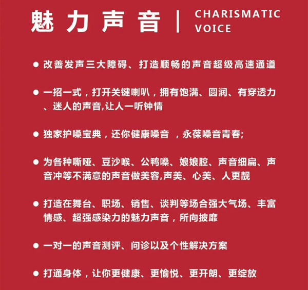 魅力声音